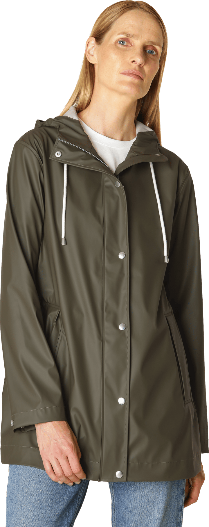 Ilse Jacobsen Women's Rain Jacket Army Ilse Jacobsen