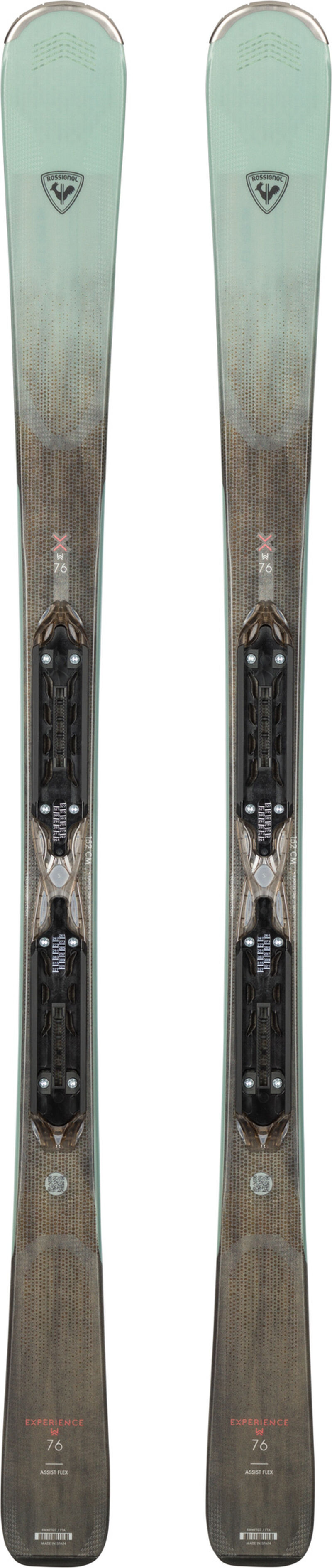 Rossignol Women’s All Mountain Skis Experience W 76 Xpress Brown/Green