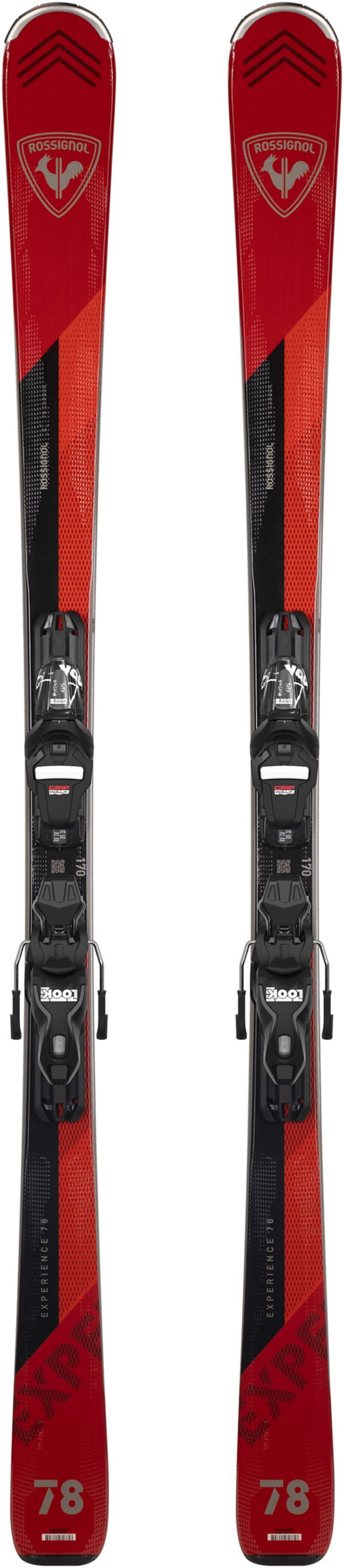 Rossignol Men's All Mountain Skis Experience 78 Carbon Xpress Red/Black Rossignol