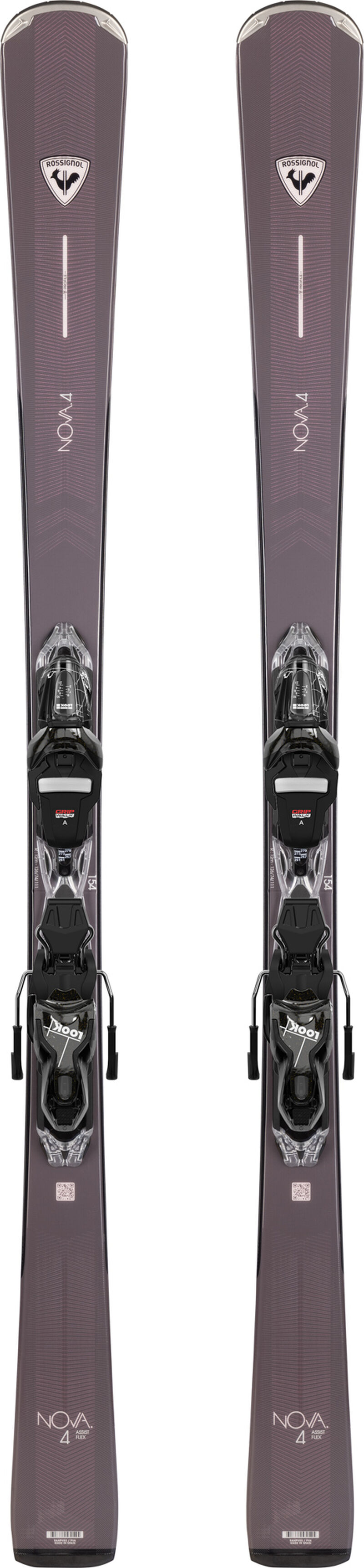 Rossignol Women’s Nova 4 Skis Xpress Purple