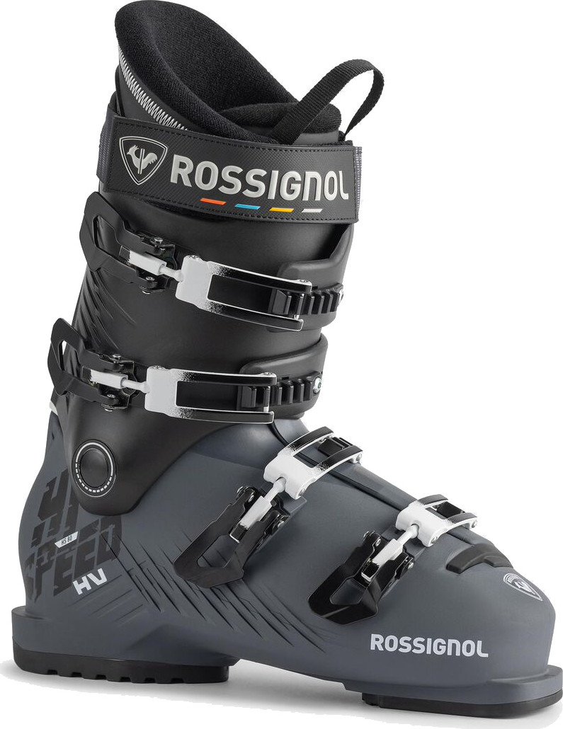 Rossignol Men’s On Piste Ski Boots Hi-Speed 80 HV Storm Grey