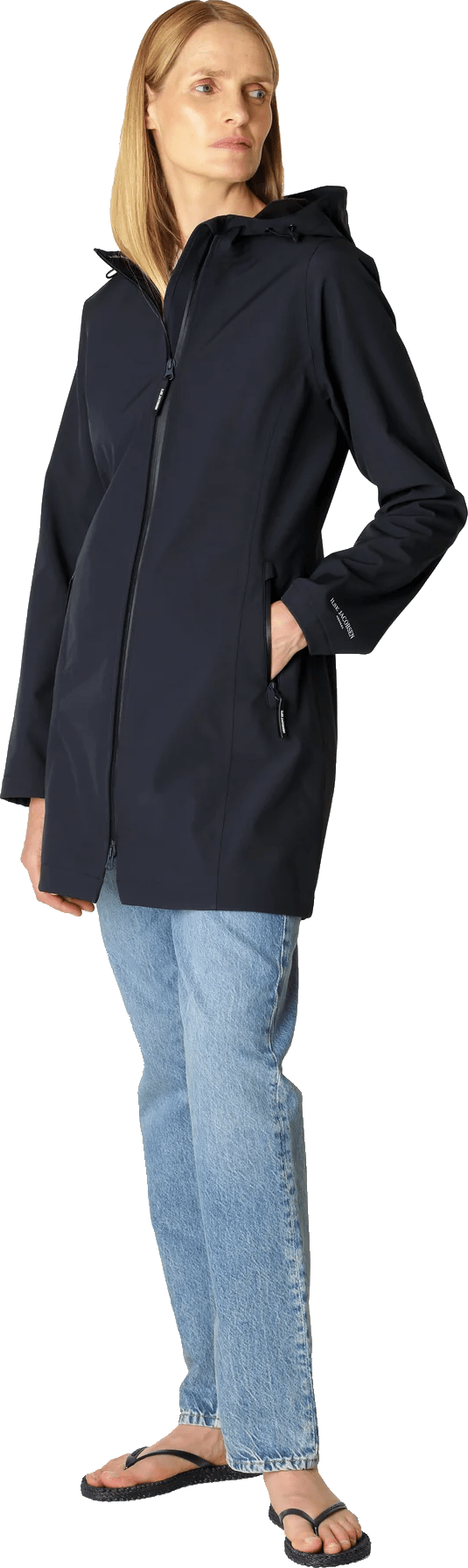 Ilse Jacobsen Women's Daybreak Raincoat Dark Indigo Ilse Jacobsen