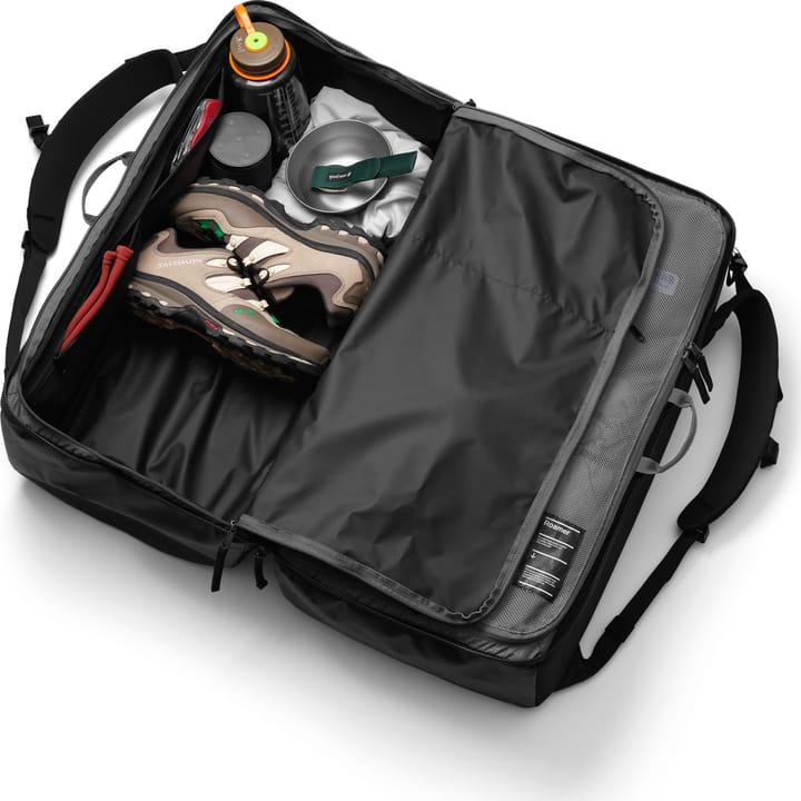 Db Roamer Pro Split Duffel 90L Black Out Db