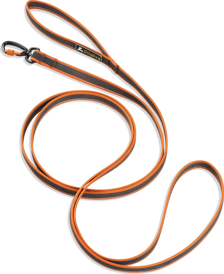 OllyDog Rubber Grip Reflective Leash Clay OllyDog