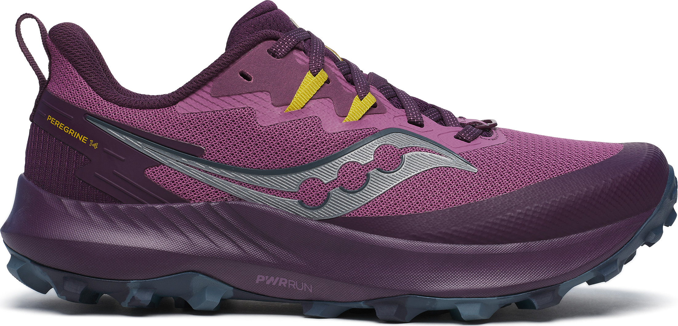 Saucony Women's Peregrine 14 Plum/Eggplant, 37.5