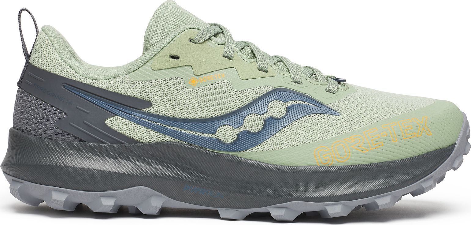 Saucony Women's Peregrine 14 GORE-TEX Sage/Carbon