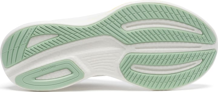 Saucony Women's Ride 17 White/Peel Saucony