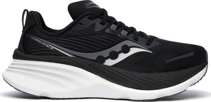 Saucony Women's Hurricane 24	 Black Saucony