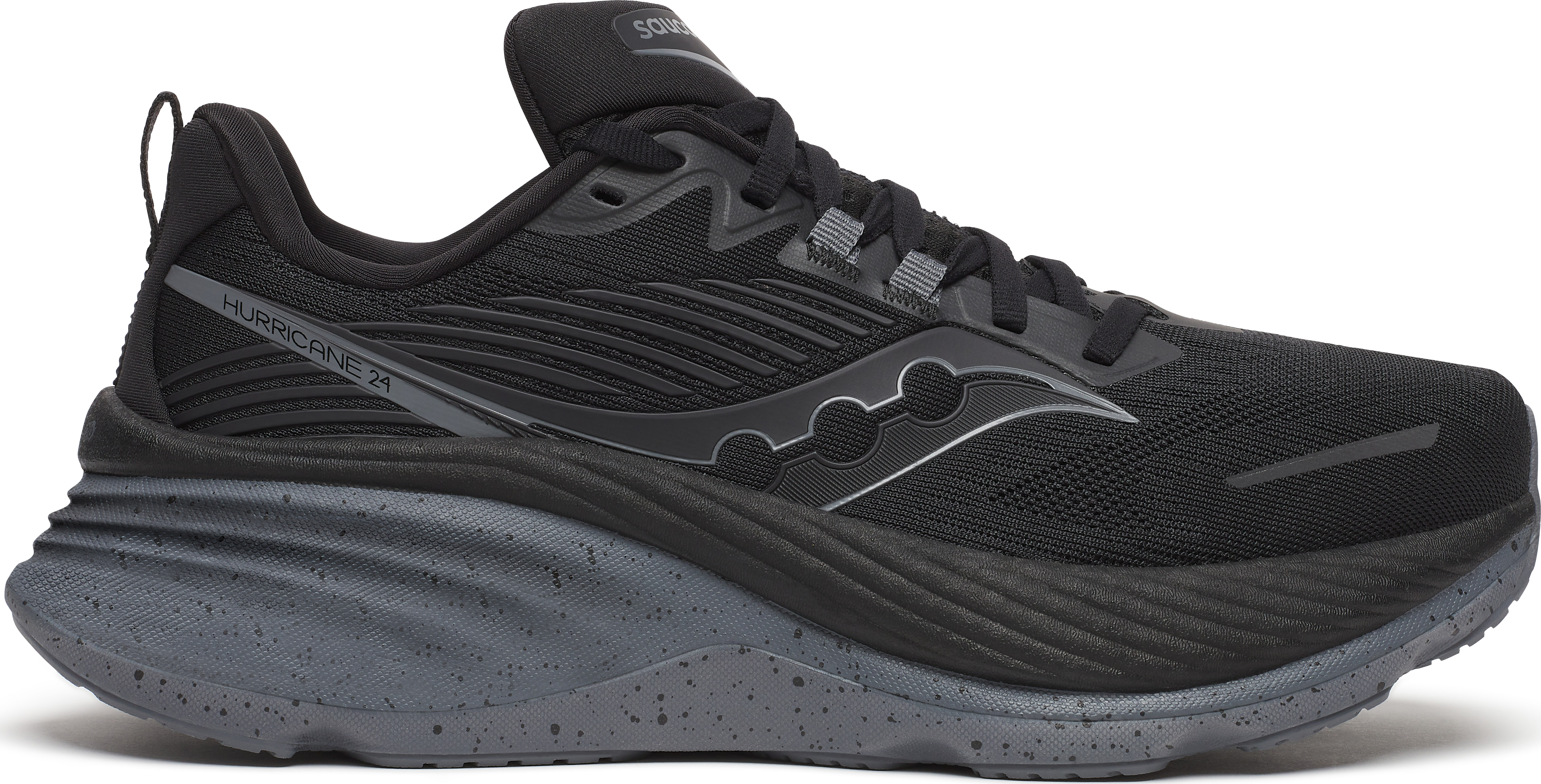 Saucony Women’s Hurricane 24	 Black/Shadow