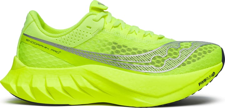 Saucony Women's Endorphin Pro 4 Citron/Silver Saucony