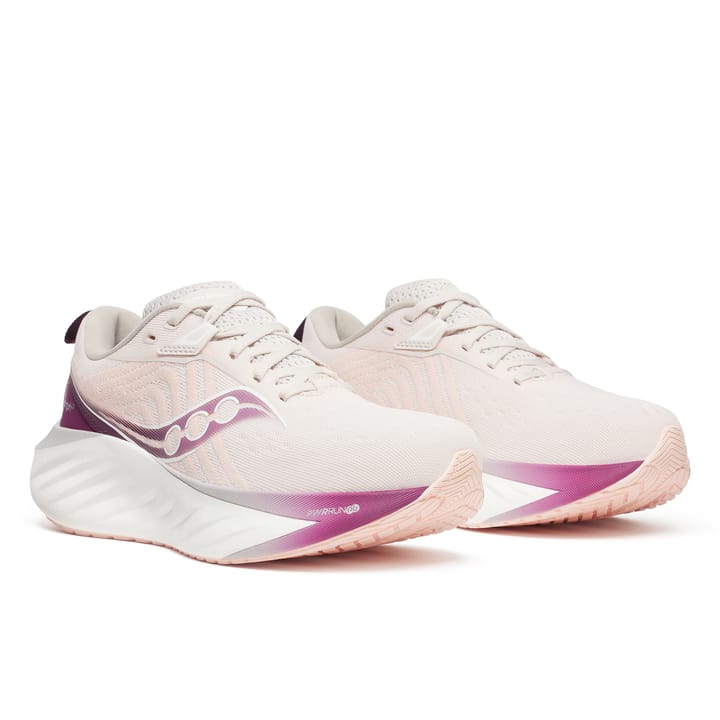 Saucony Women's Triumph 22 Moon/Eggplant Saucony