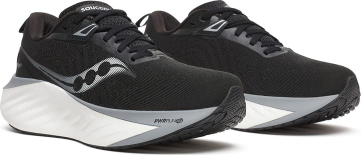 Saucony Women's Triumph 22 Wide Black/White Saucony