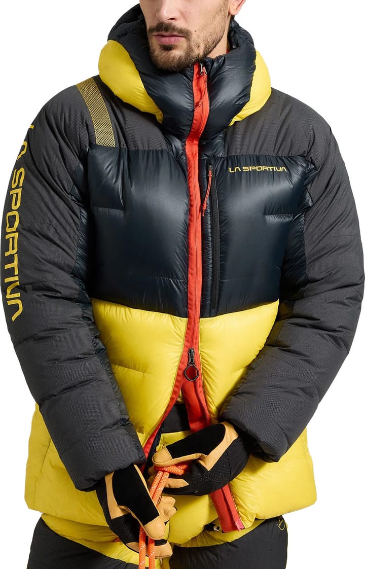 La Sportiva Olympus Tech Down Parka Black/yellow La Sportiva