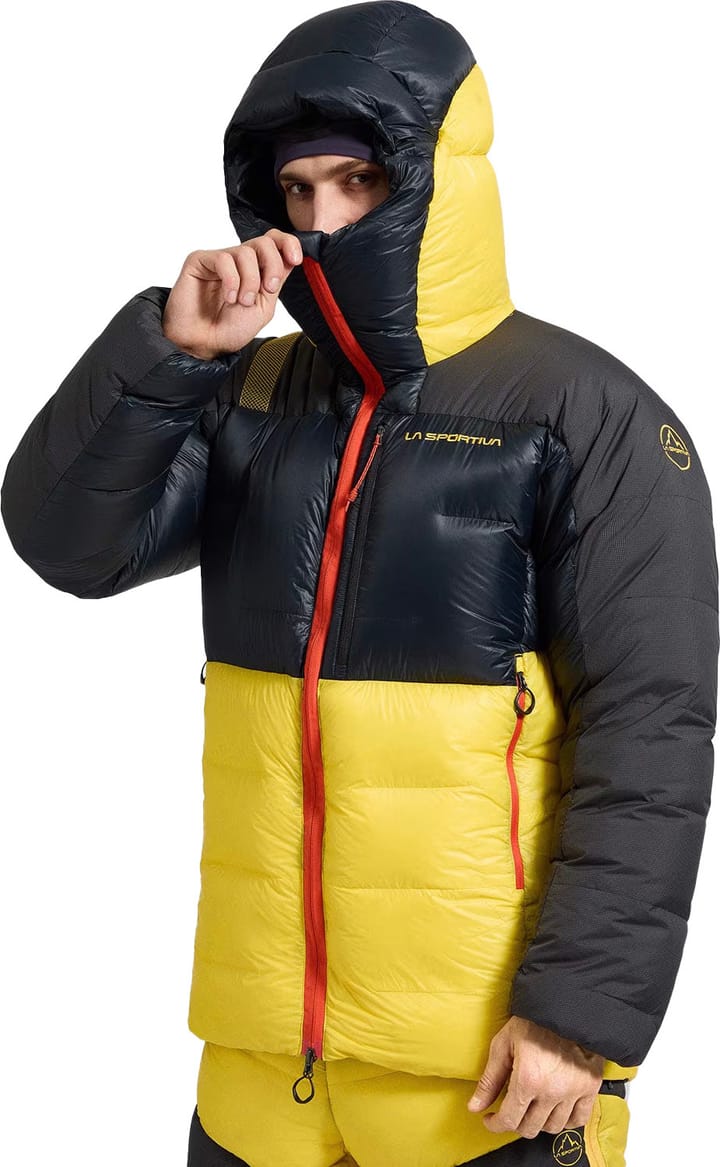 La Sportiva Olympus Tech Down Parka Black/yellow La Sportiva