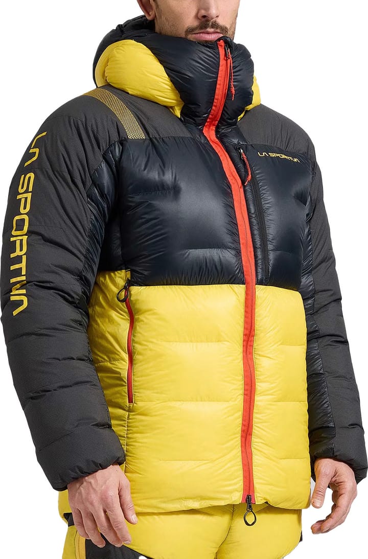 La Sportiva Olympus Tech Down Parka Black/yellow La Sportiva