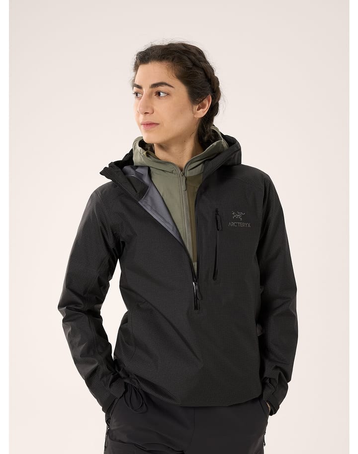 Arc teryx Women s Alpha Lightweight Anorak Black