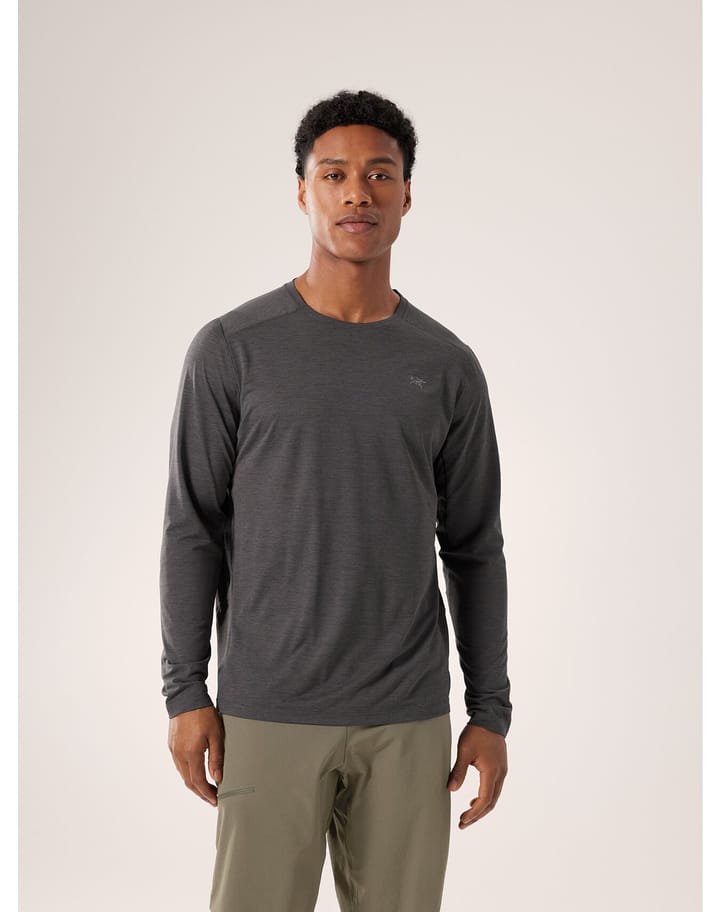 Arc'teryx Men's Cormac Crew Long Sleeve Black Heather