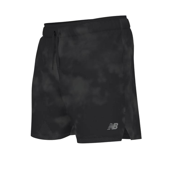 New Balance Men's Reflective Short 5" Black Multi New Balance