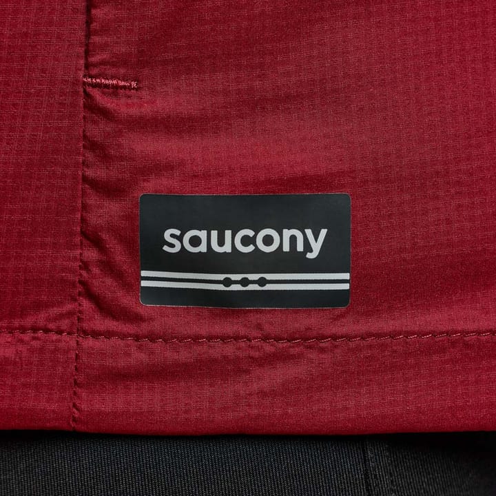 Saucony Women's Peregrine Packaway Jacket Currant Saucony