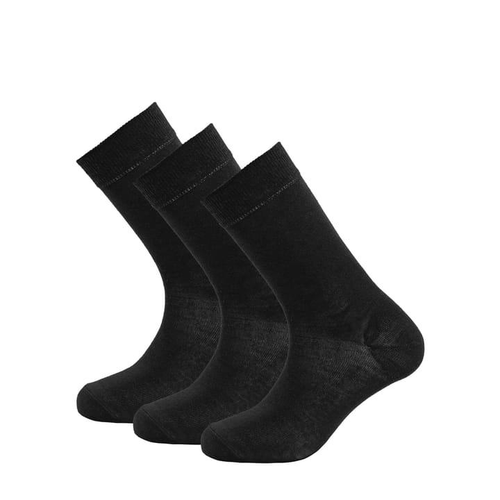 Devold Daily Merino Light Sock 3pk Black Devold