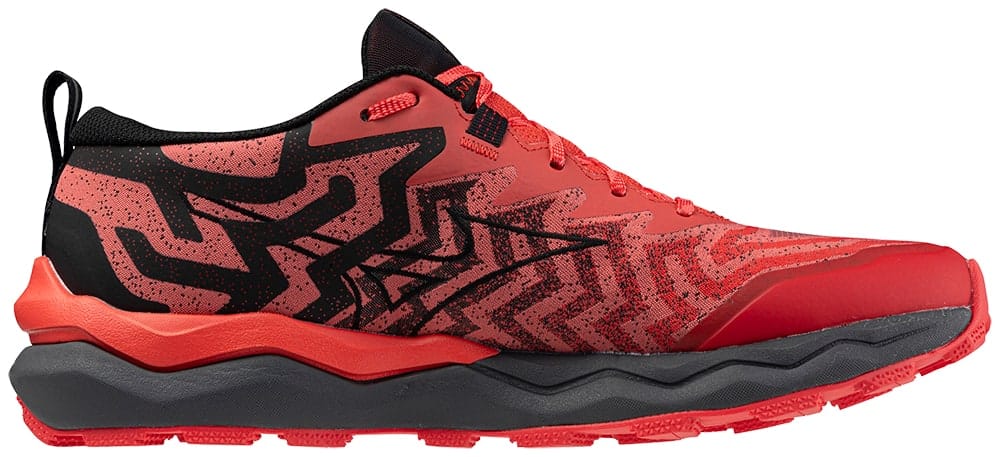 Mizuno Wave Daichi 8(M) Cayenne/Black/High Risk Red