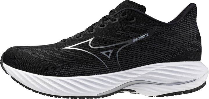 Mizuno Men's Wave Rider 28 Black/Silver/Ebony Mizuno