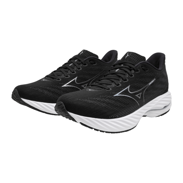 Mizuno Men's Wave Rider 28 Black/Silver/Ebony Mizuno