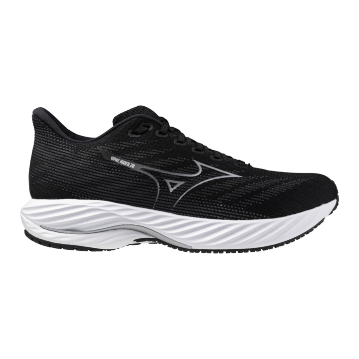 Mizuno Men's Wave Rider 28 Black/Silver/Ebony Mizuno