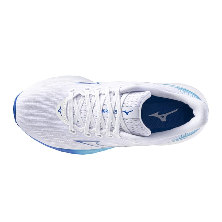 Mizuno Women's Wave Rider 28 White/Mugen Blue/River Blue Mizuno