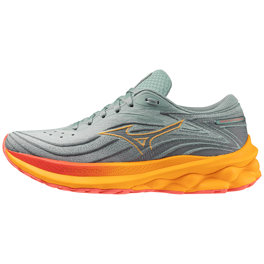 Mizuno Women's Wave Skyrise 5 Abyss/Dubarry/Carrot Curl