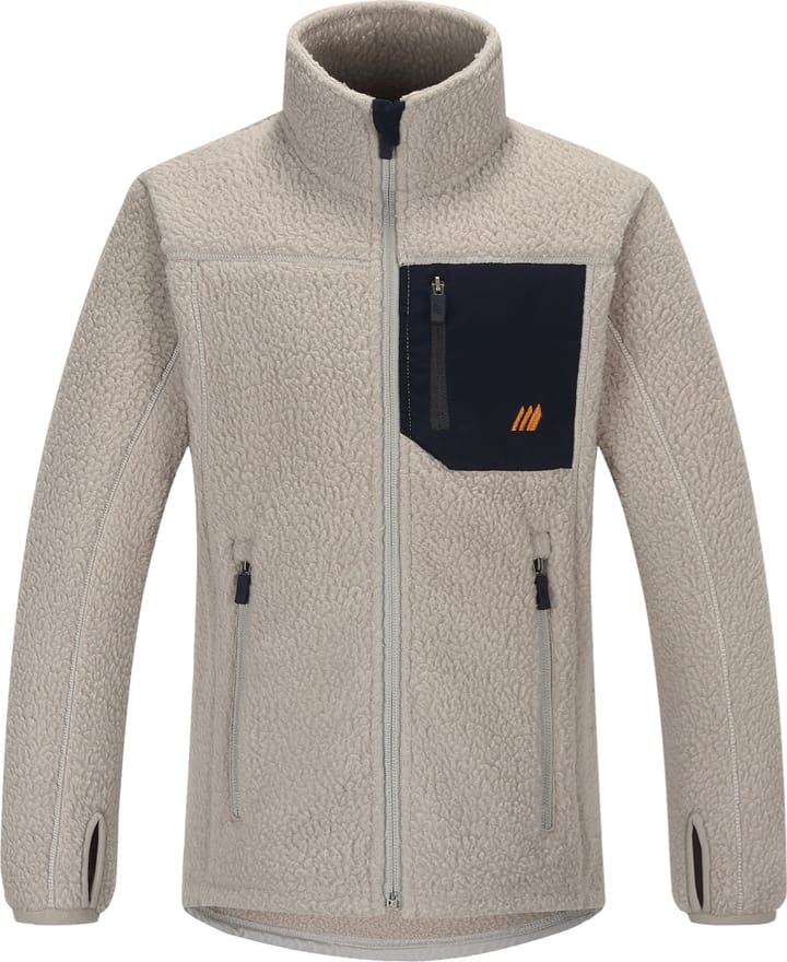 Skogstad Juniors' Leirbekk Pilefleece Jacket Opal Gray Skogstad