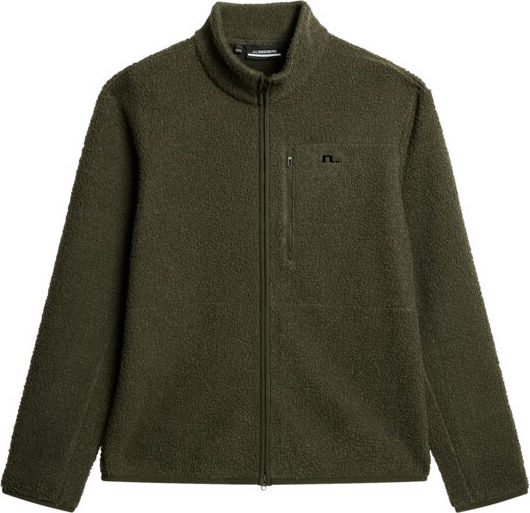 J.Lindeberg Men’s Peter Pile Jacket Forest Green