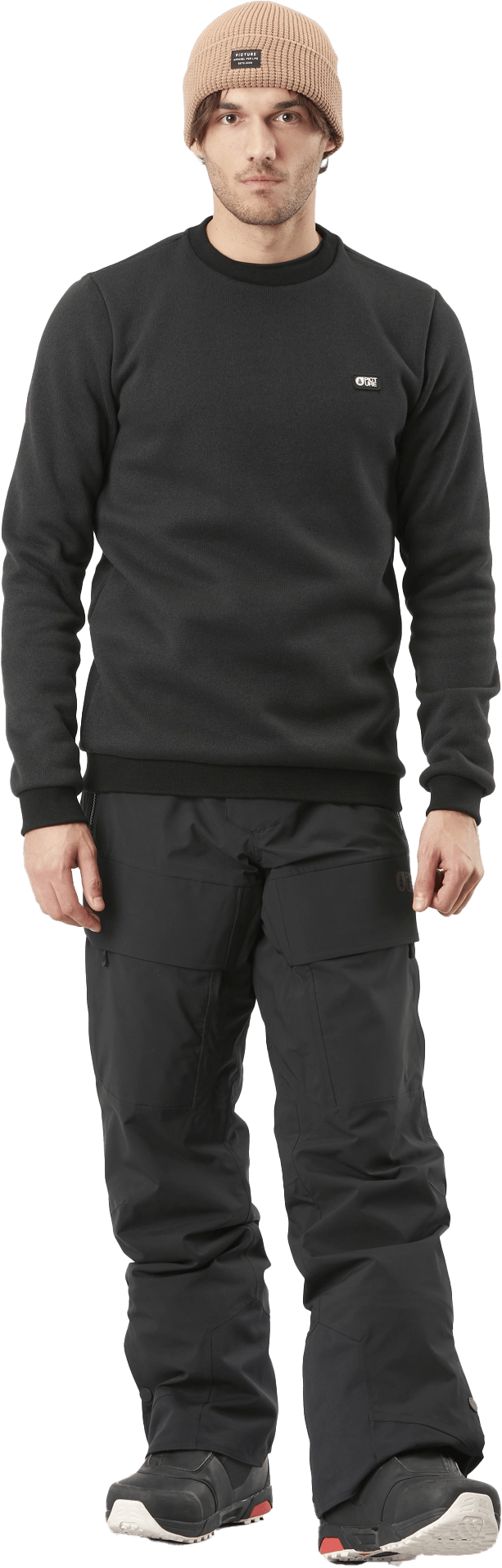 Picture Organic Clothing Men's Tofu Sweater Black Picture Organic Clothing