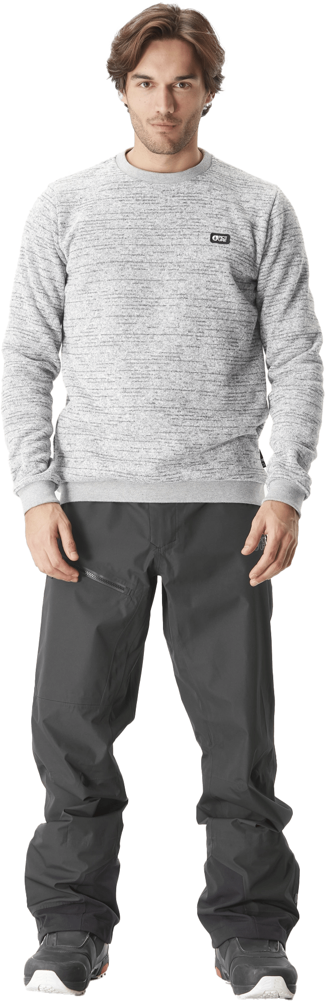 Picture Organic Clothing Men's Tofu Sweater Grey Melange Picture Organic Clothing