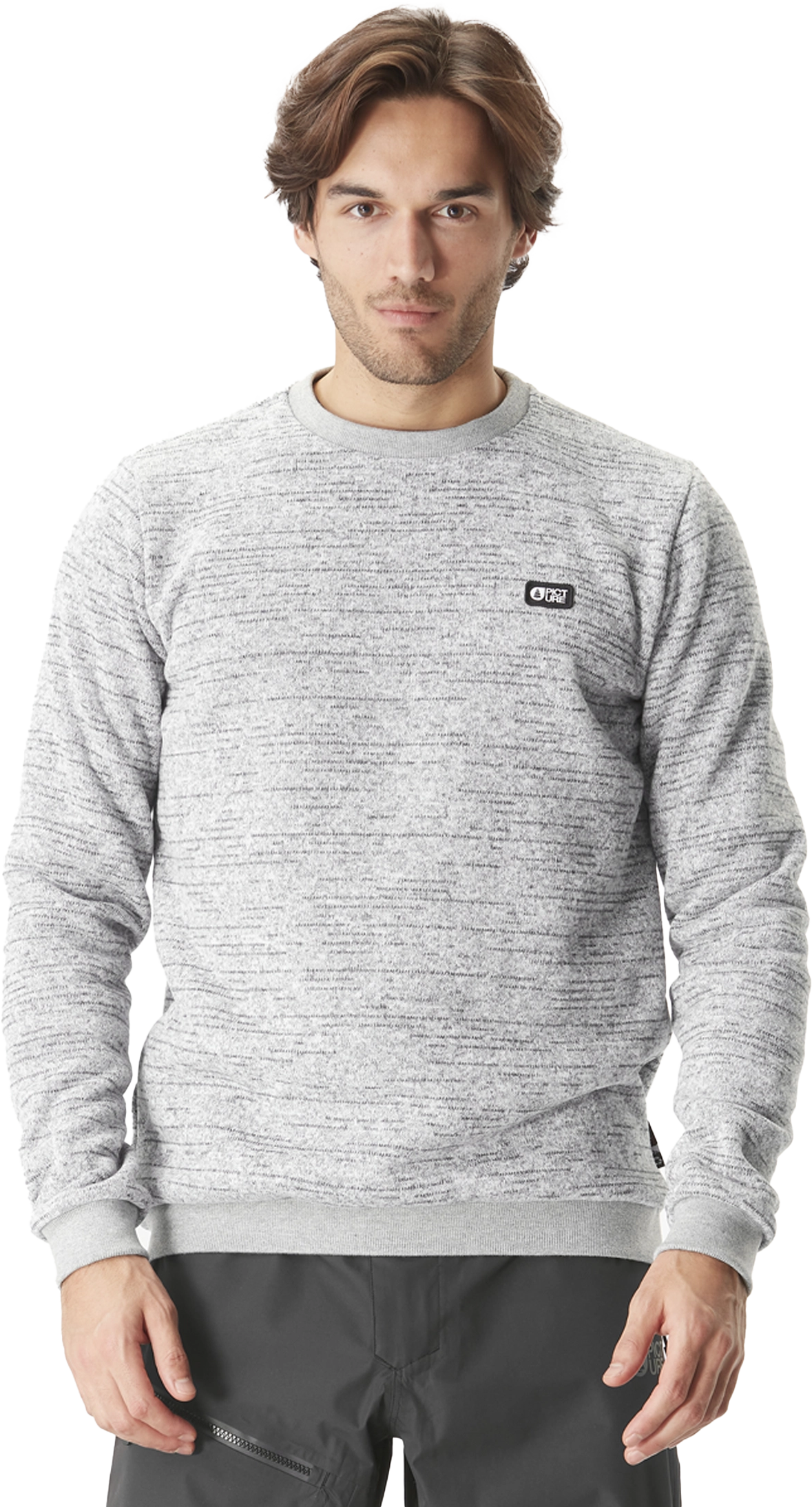 Picture Organic Clothing Men’s Tofu Sweater Grey Melange