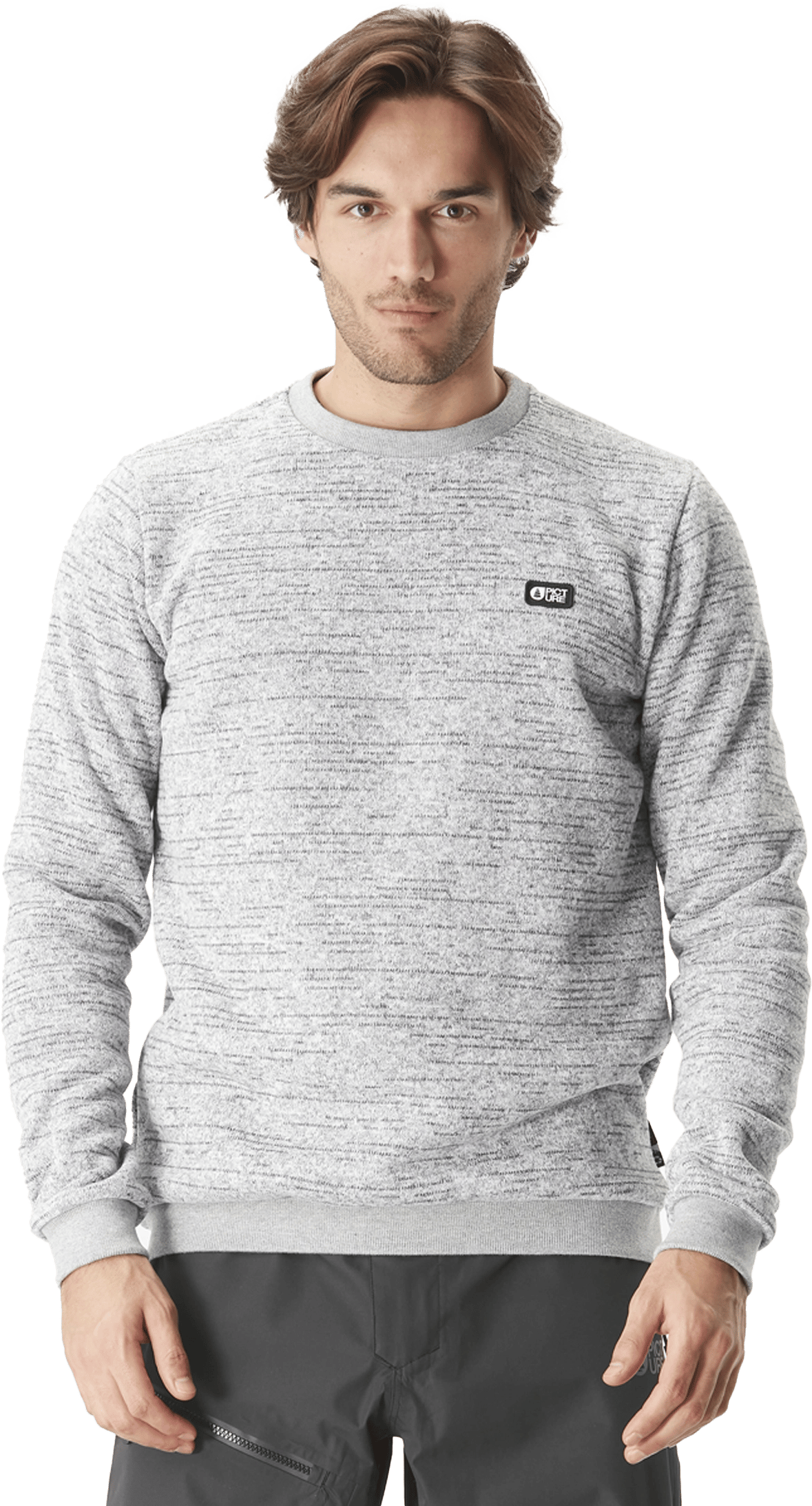 Picture Organic Clothing Men's Tofu Sweater Grey Melange