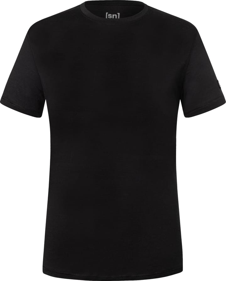 super.natural Men's Sierra140 Tee Jet Black super.natural