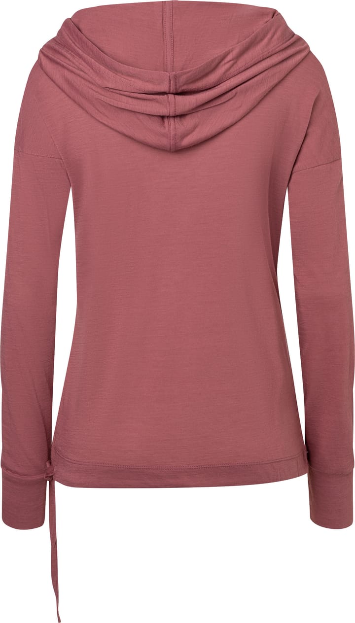 super.natural Women's Funnel Hoodie Roan Rouge super.natural