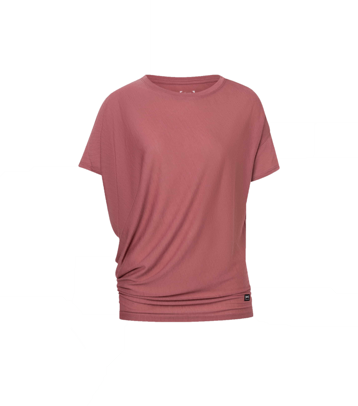 super.natural Women's Yoga Loose Tee Roan Rouge super.natural