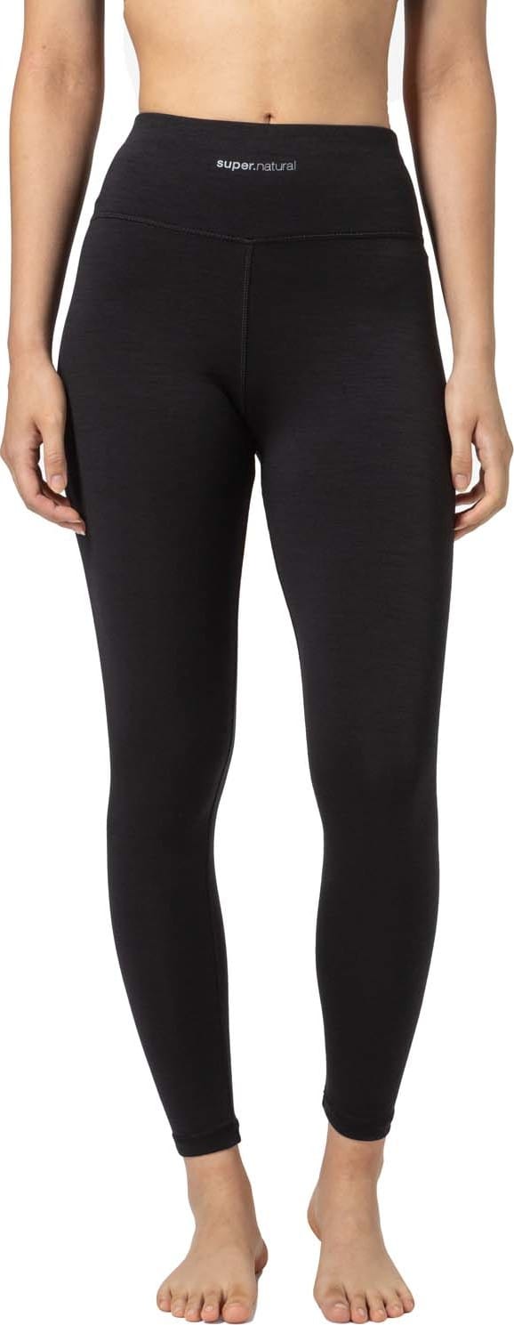 super.natural Women's High Rise Tight Jet Black super.natural