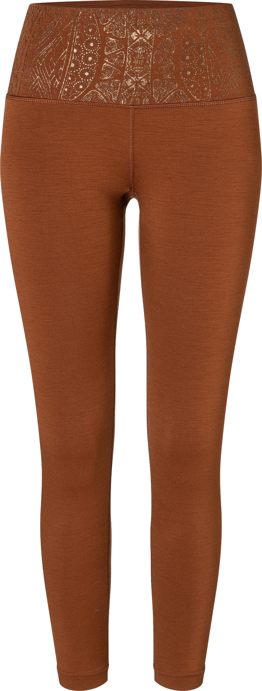 super.natural Women’s Arabesque Tights Horn Brown/copper