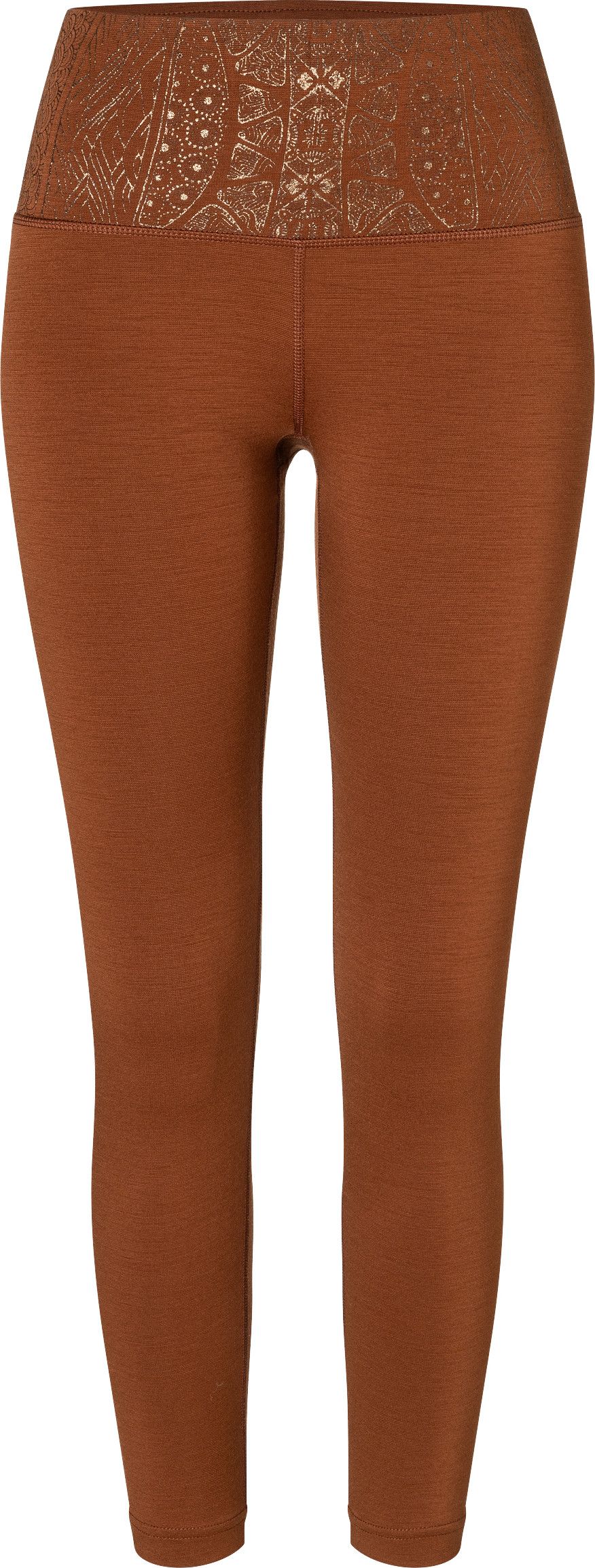 super.natural Women's Arabesque Tights Horn Brown/copper