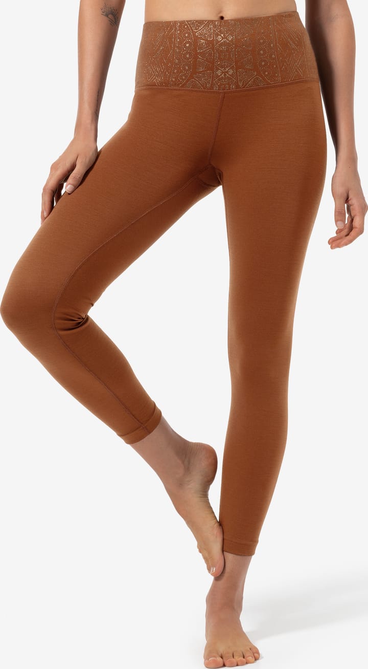 super.natural Women's Arabesque Tights Horn Brown/copper super.natural