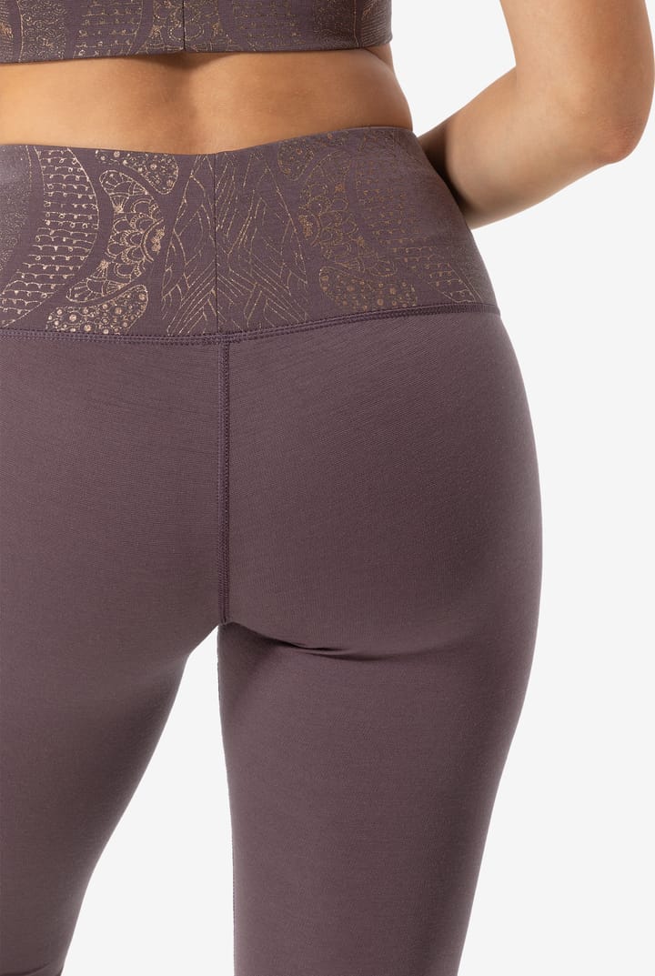 super.natural Women's Arabesque Tights Raisin/copper super.natural