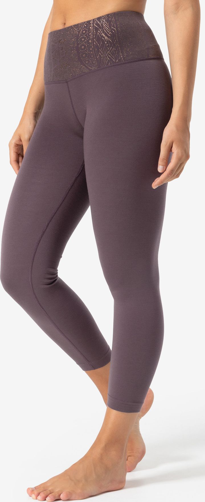 super.natural Women's Arabesque Tights Raisin/copper super.natural