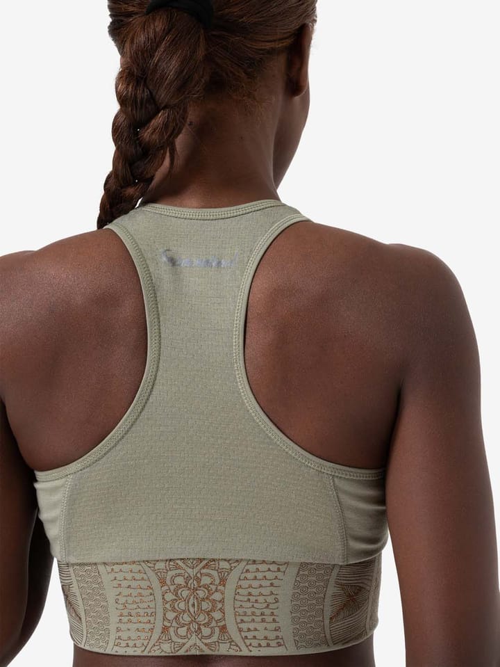 super.natural Women's Arabesque Lf Top Dried Sage/Copper super.natural