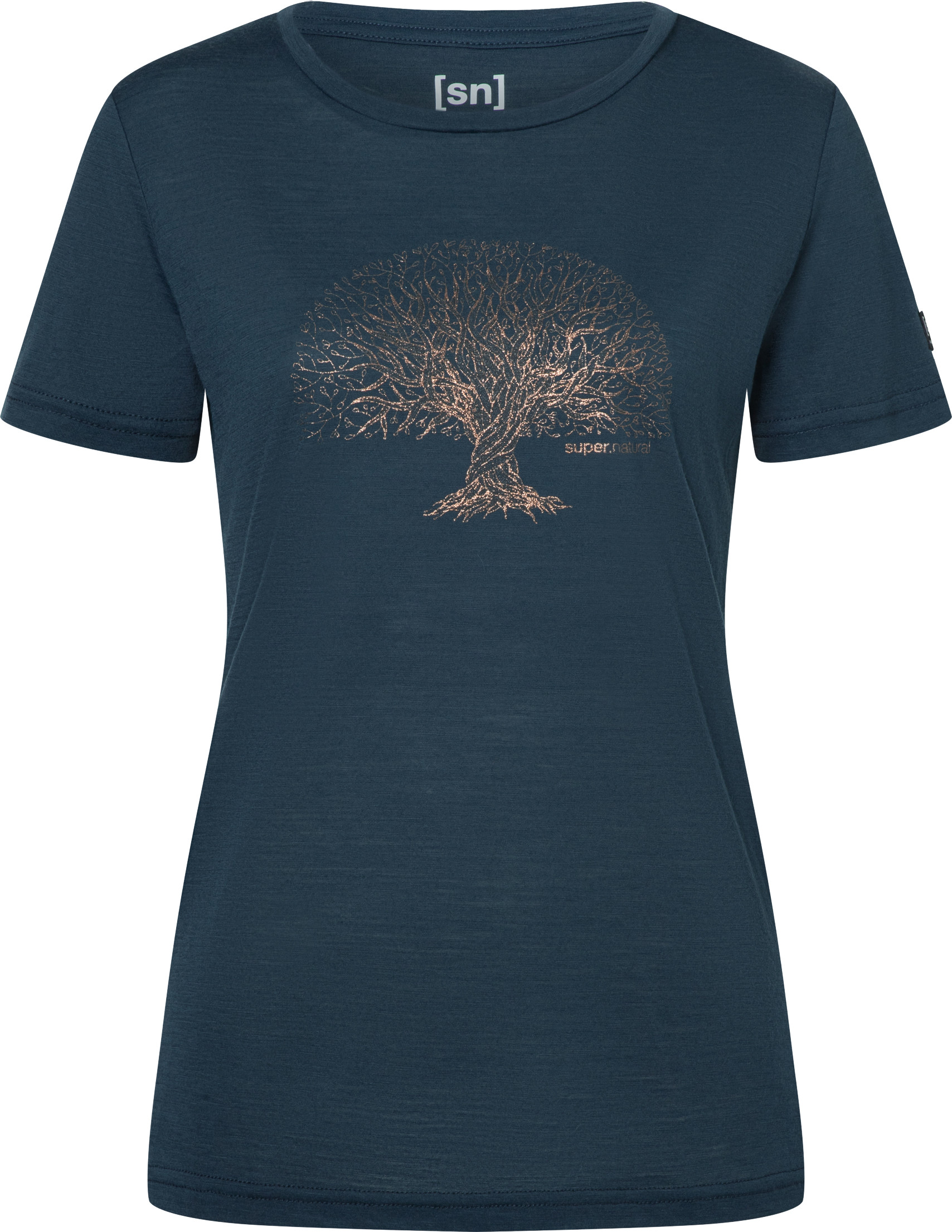 super.natural Women’s Tree Of Knowledge Tee Blueberry/copper