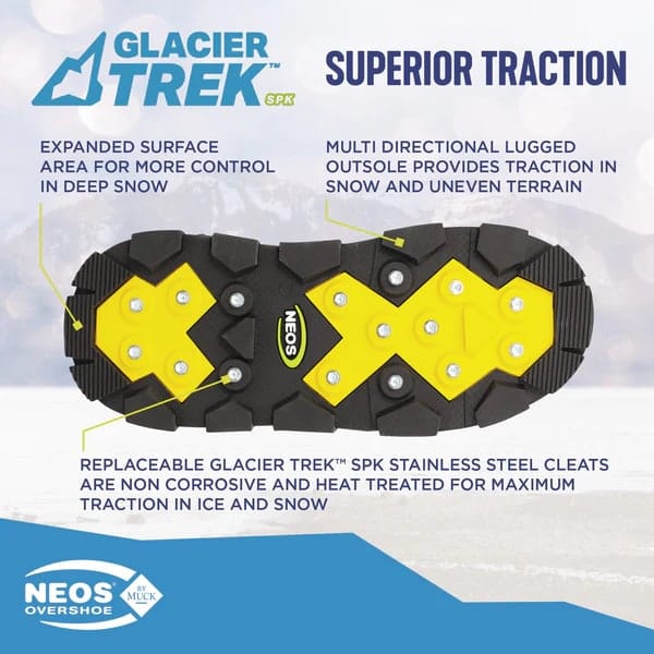 NEOS Navigator Glacier Trek Spike 15" Grå/Sort NEOS