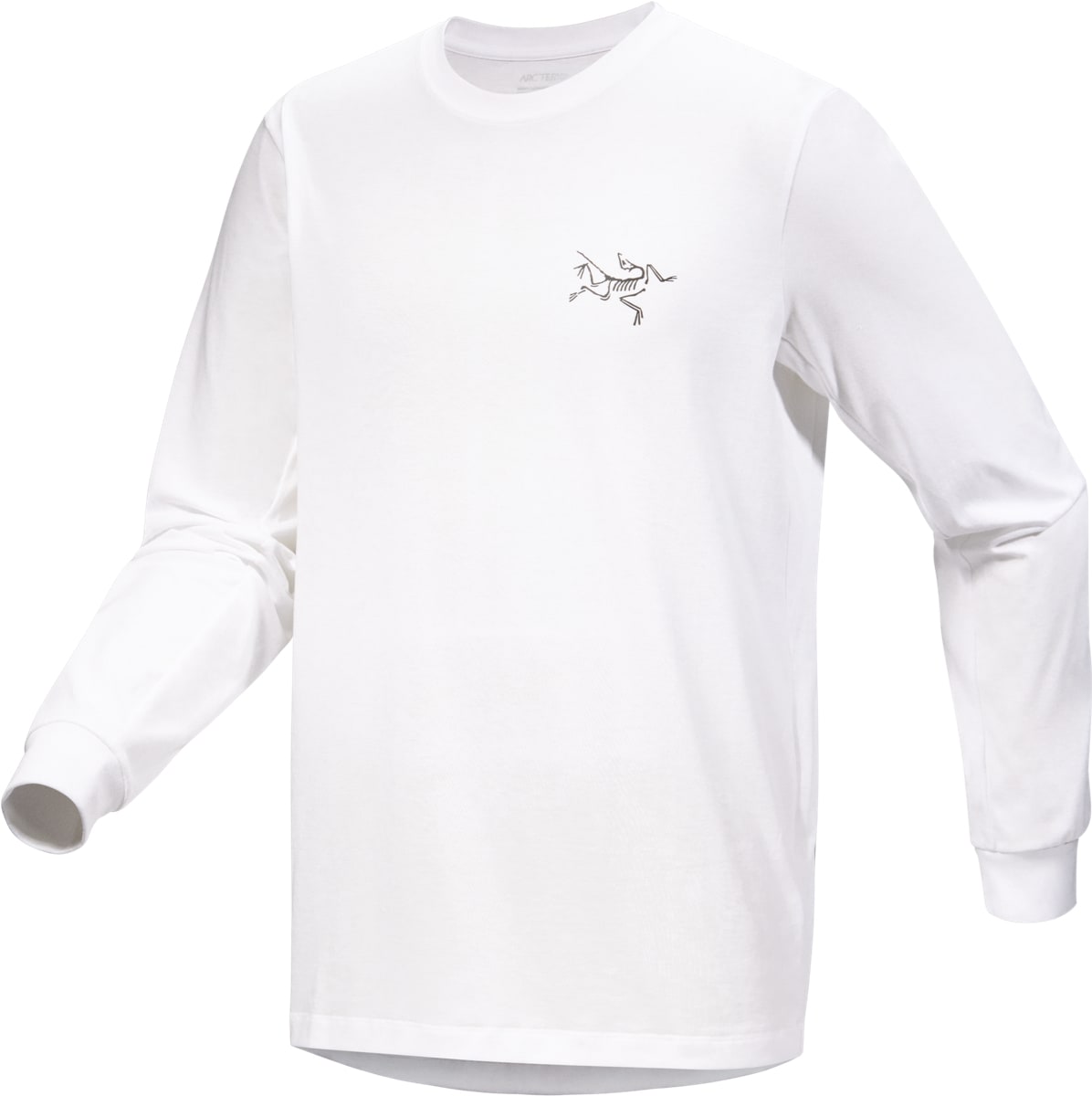 Arc'teryx Arc'Multi Bird Logo Ls M White Light