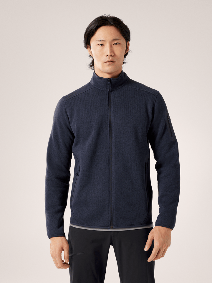 Arc'teryx Men's Covert Cardigan Black Sapphire Heather Arc'teryx